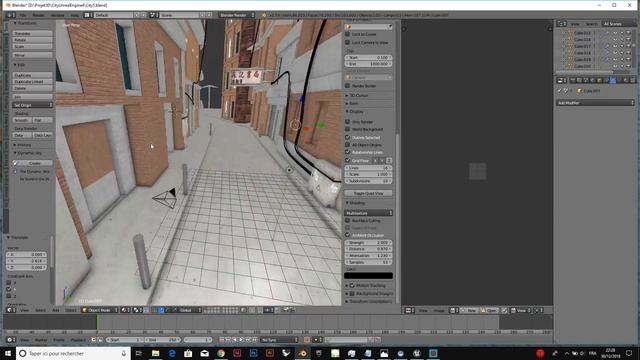 Speed Level Design / Old Little Street / UNREAL ENGINE 4 & BLENDER / Modeling & Texturing смотреть онлайн