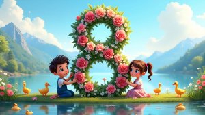 8 Марта – Песня для Мам, Бабушек и Девочек! Весёлый Праздничный Клип