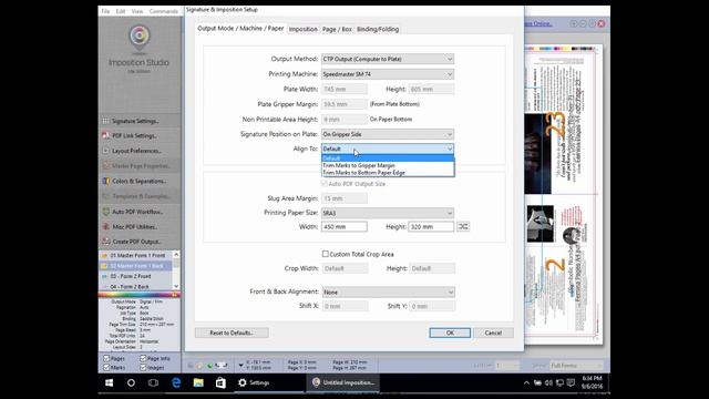 Create a book layout for CTP using Imposition Studio смотреть онлайн