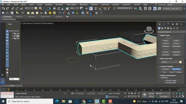 Loft Command(Compound objects) in 3ds Max Tutorial (part 13) #3dmaxtutorial #3dmax смотреть онлайн