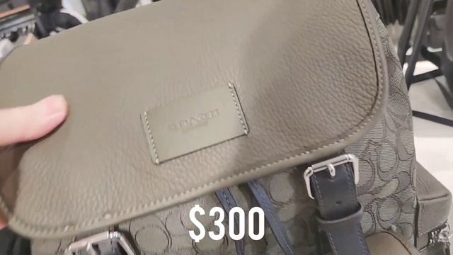 👔 COACH OUTLET NEW ARRIVALS FOR MEN 🎯 SHOP WITH ME | TOTE BACKPACKS WALLETS CLOTHING & MORE 2023 смотреть онлайн