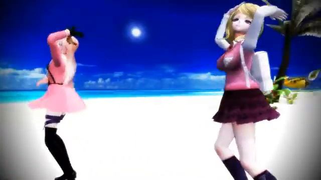 MMD Danganronpa - Yoshihara Lament (Kaede, Miu) смотреть онлайн