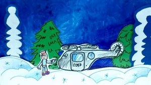 Мультфильм "Супершоколад" Астахов Матвей-Исмаил 7 лет, Мультстудия "Пионер" г. Елец 03.25г.