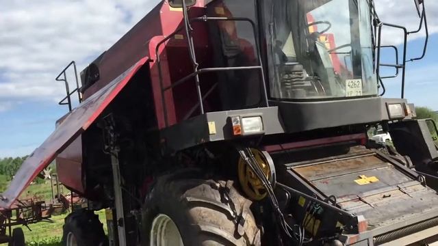 Техническая мойка зернообразного комбайна полесье GS 12 смотреть онлайн