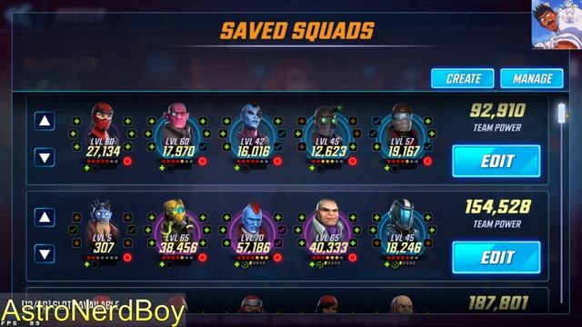 MSF Roster Review #54 - Marvel Strike Force (BlueStacks/PC) смотреть онлайн