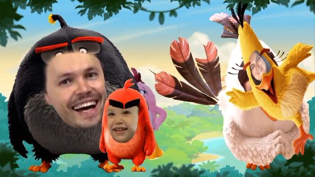 Мисс Кэти и Мистер Макс мультик Маша против Злых Птичек для детей семья пальчиков новые серии