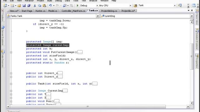 Урок 171 C# Движение снаряда смотреть онлайн