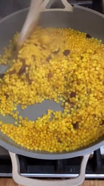 Turmeric Couscous with Dried Cranberries, Feta & Pecans