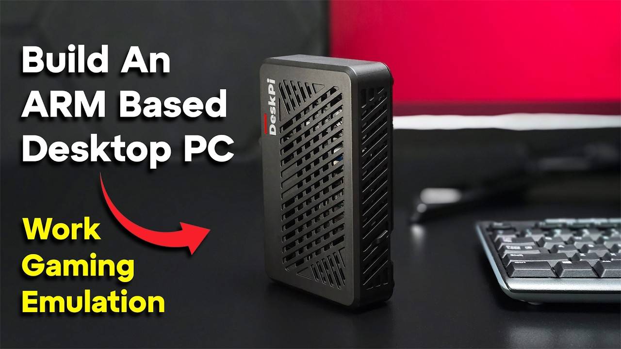 Easily Build An Arm Based Desktop Mini PC Using The New DeskPi Lite 5 смотреть онлайн