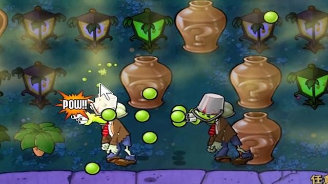Pvz：卡槽7个植物任意组合，这关全靠实力！【猪哥游戏解说】