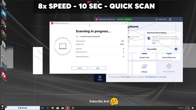 Bitdefender Antivirus VS Dichloromethylhexane.exe Virus! | Antivirus Test смотреть онлайн
