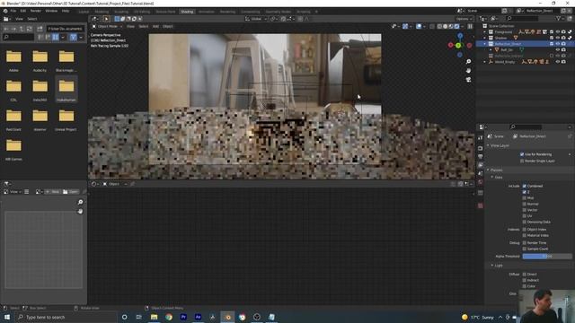 CG Integration into Live Action Footage Blender + After Effects Tutorial (Part 3) смотреть онлайн