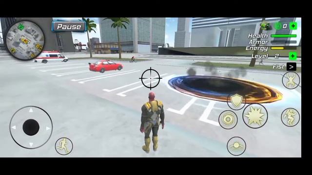 worm hole vs car in grand mobile hero gangster crime legend Android game смотреть онлайн