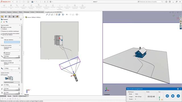 Dessin de présentation III - Solidworks - camera смотреть онлайн
