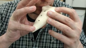 Окарина Ак-Азу. Керамическая флейта. Ceramic ocarina