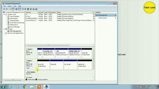 Solved:👉This Disk is offline because it has a signature collision with Another Hard disk ||Tech Loo смотреть онлайн