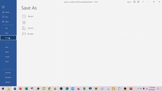 Cara Merubah Word Ke Pdf Tanpa Aplikasi