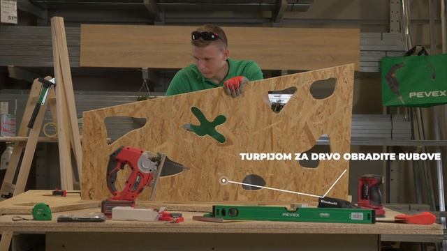 DIY Dječja penjalica od OSB ploče - Majstorska Radionica by Pevex смотреть онлайн