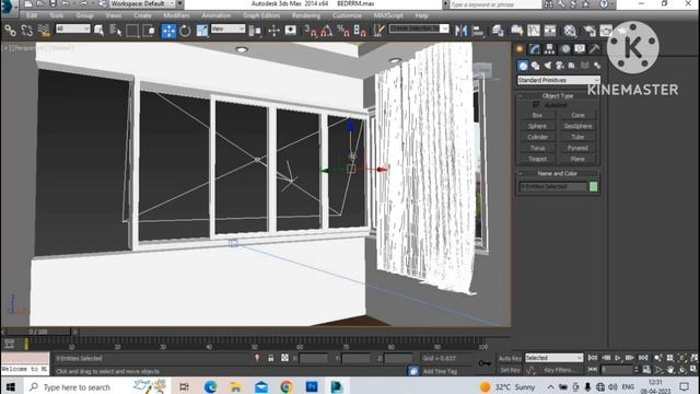 3ds Max Bedroom interior Design Tutorial Vray Rendar setup.. смотреть онлайн