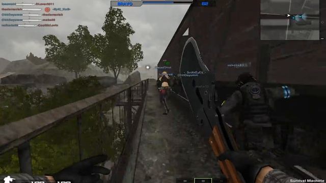 Combat Arms survival machete gameplay 11-12-11 смотреть онлайн