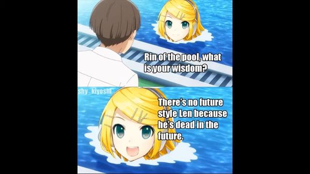 Kagamine Len's Banana Song But Its An Hour