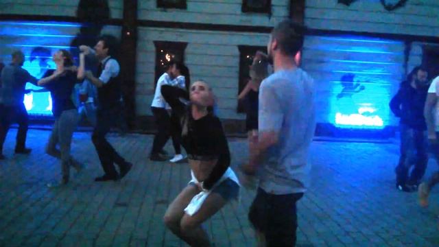 Танцуем вместе с нами! - Парк Горького - Salsa Cubana - Kseniya Chkalova & Aleksandr Guzhenko