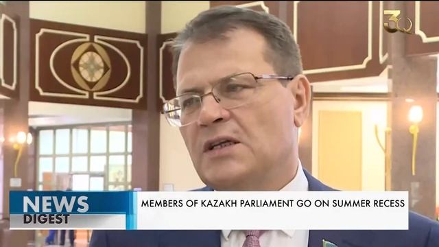 Депутаты Парламента РК ушли на каникулы. Новости Qazaq TV