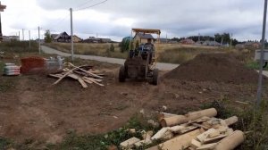 Самодельный мини погрузчик.