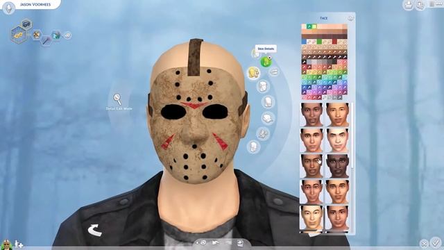 The Sims 4 CAS: Jason Voorhees (Friday The 13th) + Paint 3D Speed Edit смотреть онлайн