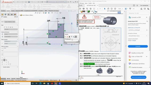 SolidWorks Palier Module смотреть онлайн