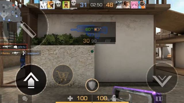 демка в командном бою раздал лещей ботам😎