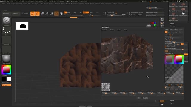 ZBrush Heightmap Projection Technique for Terrain смотреть онлайн
