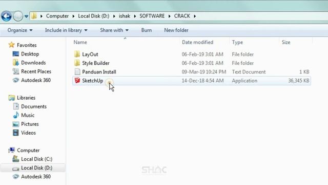 HOW TO INSTAL SKETCHUP , Tutorial cara menginstal Sketchup di Laptop atau PC MUDAH смотреть онлайн