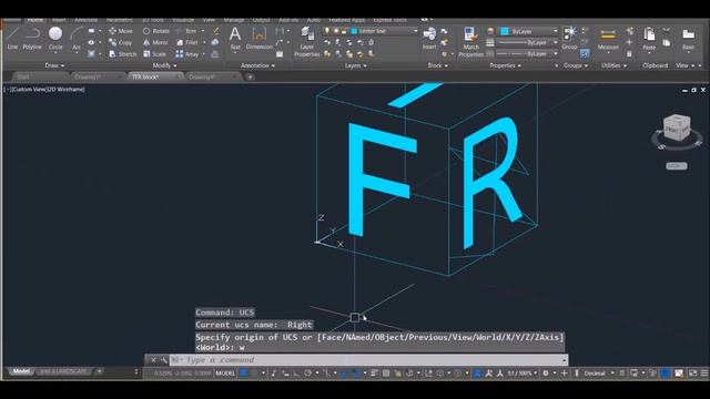 AutoCAD UCS смотреть онлайн