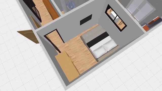 Дизайн двухкомнатной хрущёвки