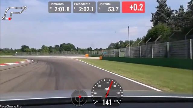 IMOLA 19/06/2015 Audi TTRS 2.5 time lap 2.02,00 смотреть онлайн