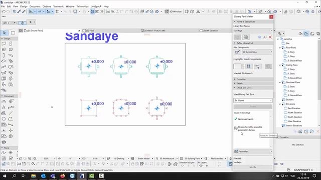 ARCHICAD'te Library Part Maker ile Obje Kaydetme смотреть онлайн