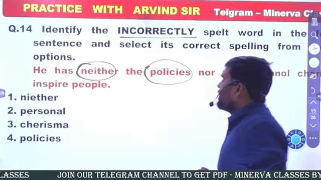 (Practice - 5) SSC/ MTS/ CGL/CHSL/CPO/Bank/TGT/PGT II VOCABULARY PRACTICE BY ARVIND SIR смотреть онлайн
