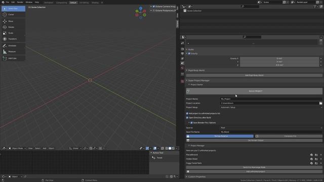 Super Project Manager v1.3.1 | Project Manager - Blender 2.83+ смотреть онлайн