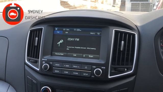 Hyundai ILoad MY19 Integrated Reverse Camera