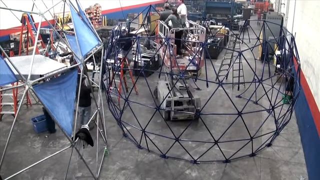 Hilo Challenge dome Installation at Milton Manufacturing смотреть онлайн