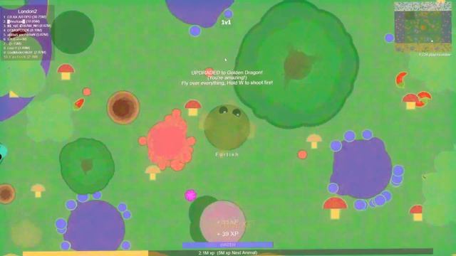 LUCKY ELEPHANT KILL UNDERWATER DINO MONSTER IN MOPE.IO