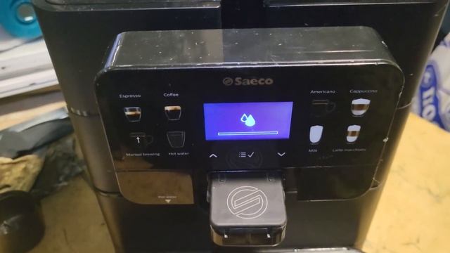 Ремонт кофемашины Saeco, Philips. Ремонт датчика уровня воды и датчика поддона.