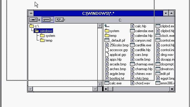 Windows 3.1 VHD in VirtualBox смотреть онлайн