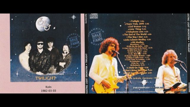 ELECTRIC LIGHT ORCHESTRA live in Koln, Germany, 03.03.1982 смотреть онлайн