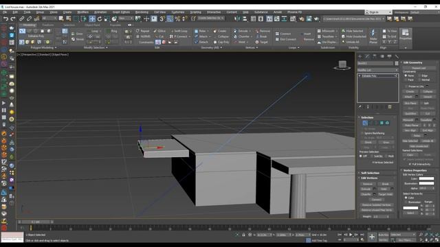 3DS Max modeling tutorial for beginners | log house modeling tutorial part-1 |3ds max 2021 tutorial смотреть онлайн