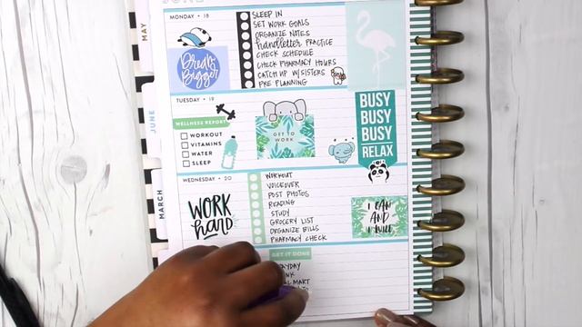 Plan with Me-New Happy Planner Stickers смотреть онлайн