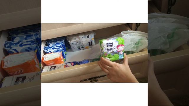 Покупка прокладок из фикс прайс,распаковка смотреть онлайн