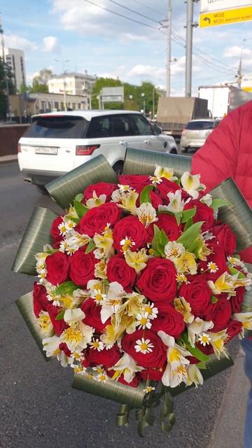 Доставка цветов по Москве | Букет №155 смотреть онлайн