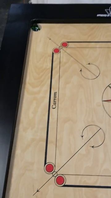 Surco Professional Bulldog Carrom Board 37" by 37" 36MM English Birchwood ply. смотреть онлайн